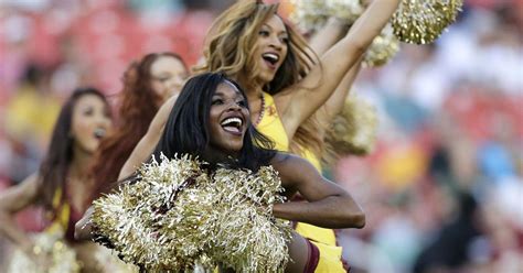 nfl cheerleaders topless|Redskins cheerleaders detail uncomfortable topless photoshoot